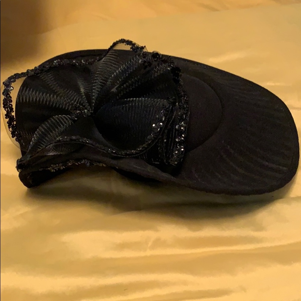 Black wool hat